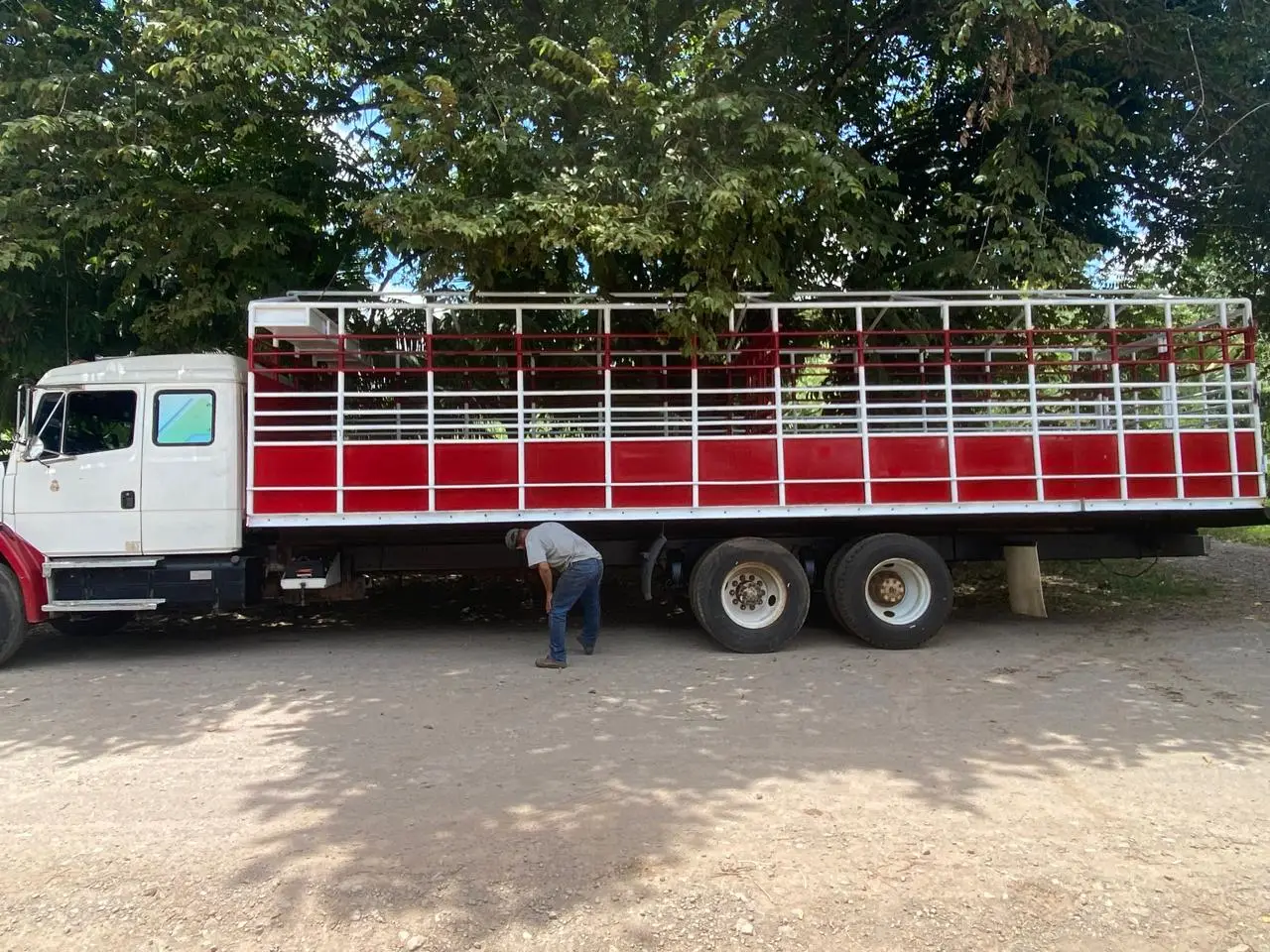 Paila ganadera para camión largo, trabajo de Taller Los Camilos