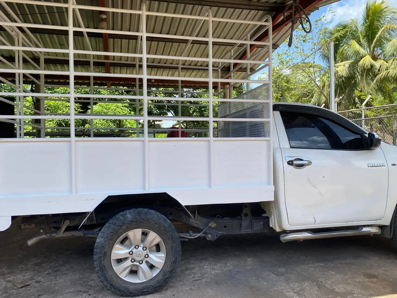 Paila ganadera para carro, trabajo de Taller Los Camilos